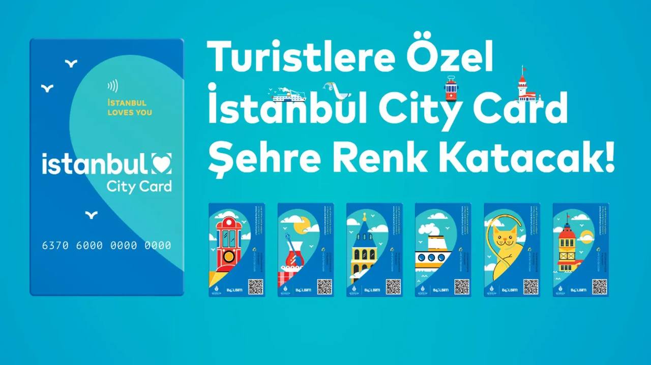 В Стамбуле разработали IstanbulKart для туристов Карта называется Istanbul Ci... В Стамбуле разработали IstanbulKart для туристов Карта называется Istanbul Ci...